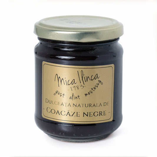 Dulceață naturală de coacăze negre 70%