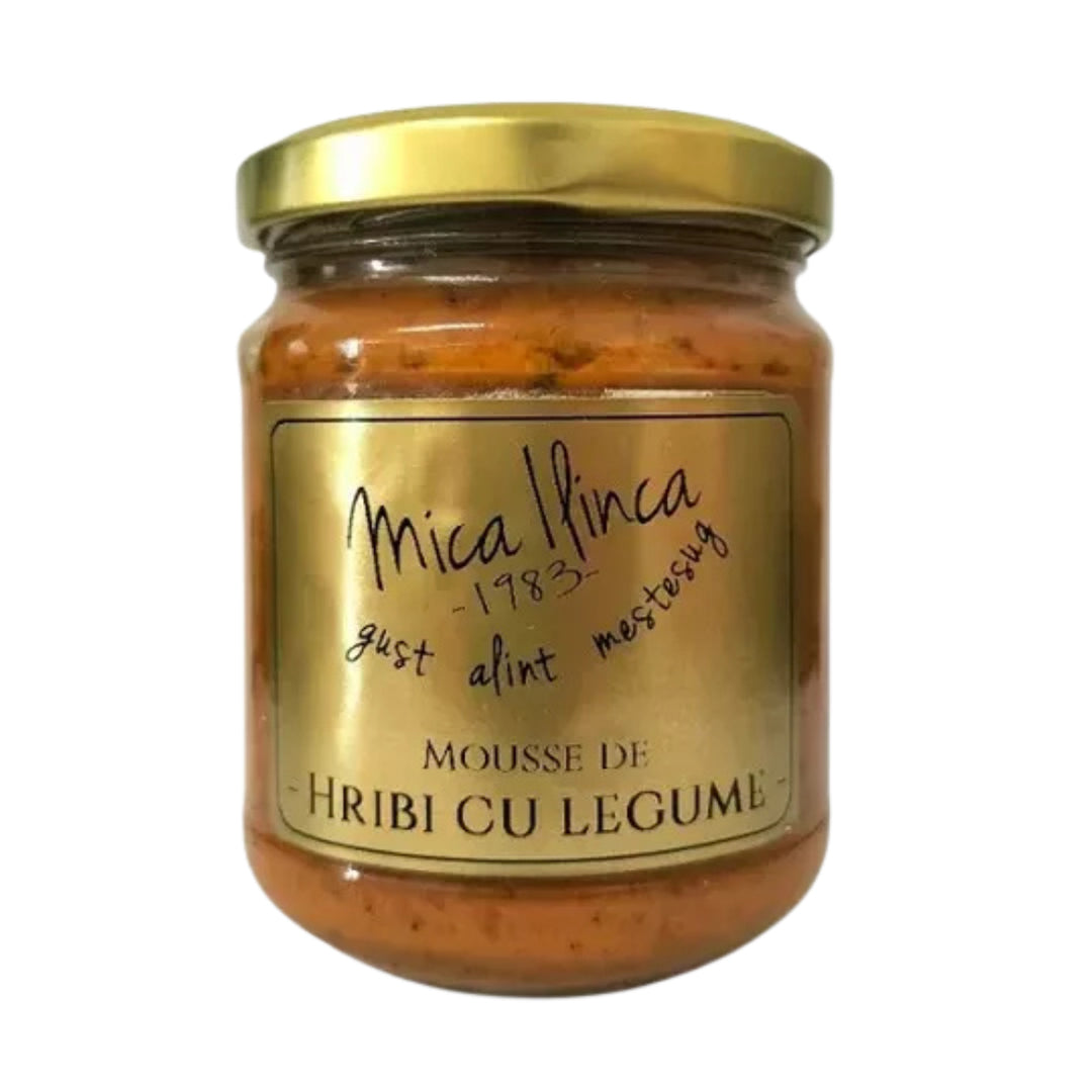 Mousse de hribi cu legume – MicaIlinca.ro