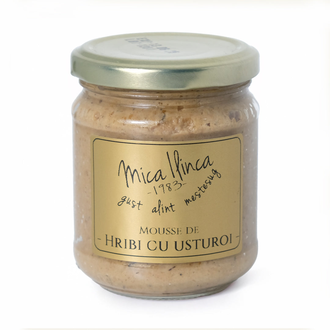 Mousse de hribi cu usturoi – MicaIlinca.ro